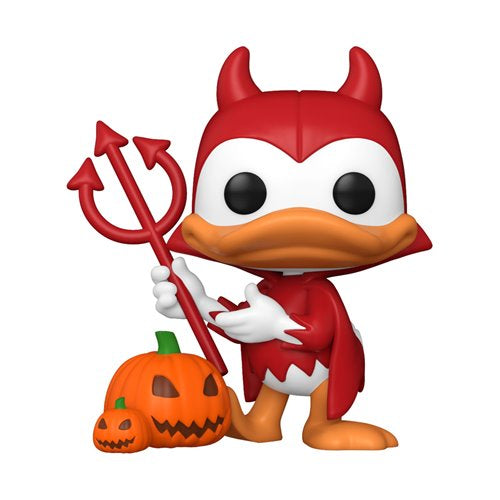 Mickey and Friends Devil Donald with Pumpkin Funko Pop! Vinyl Figure #1446 - Specialty Series
