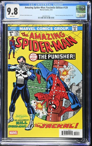 The Amazing Spider-Man #129 Facsimile CGC 9.8