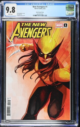 The New Avengers #1 1:25 Hans Variant CGC 9.8