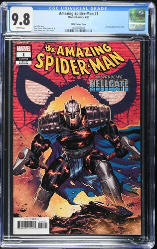 The Amazing Spider-Man #1 CAFU 2025 CGC 9.8 First Appearance of Hellgate