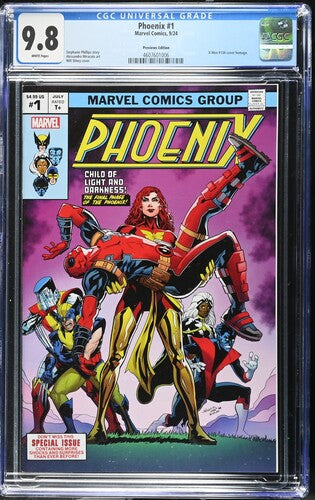 Phoenix #1 SDCC Exclusive Limited to 1000. CGC 9.8