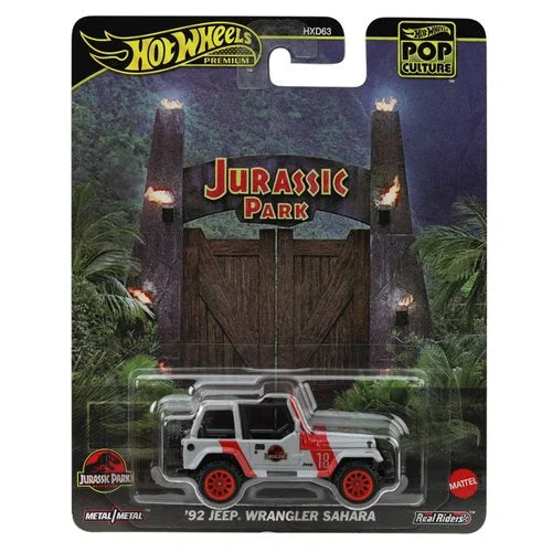 Jurassic Park Pop Culture Hot Wheels